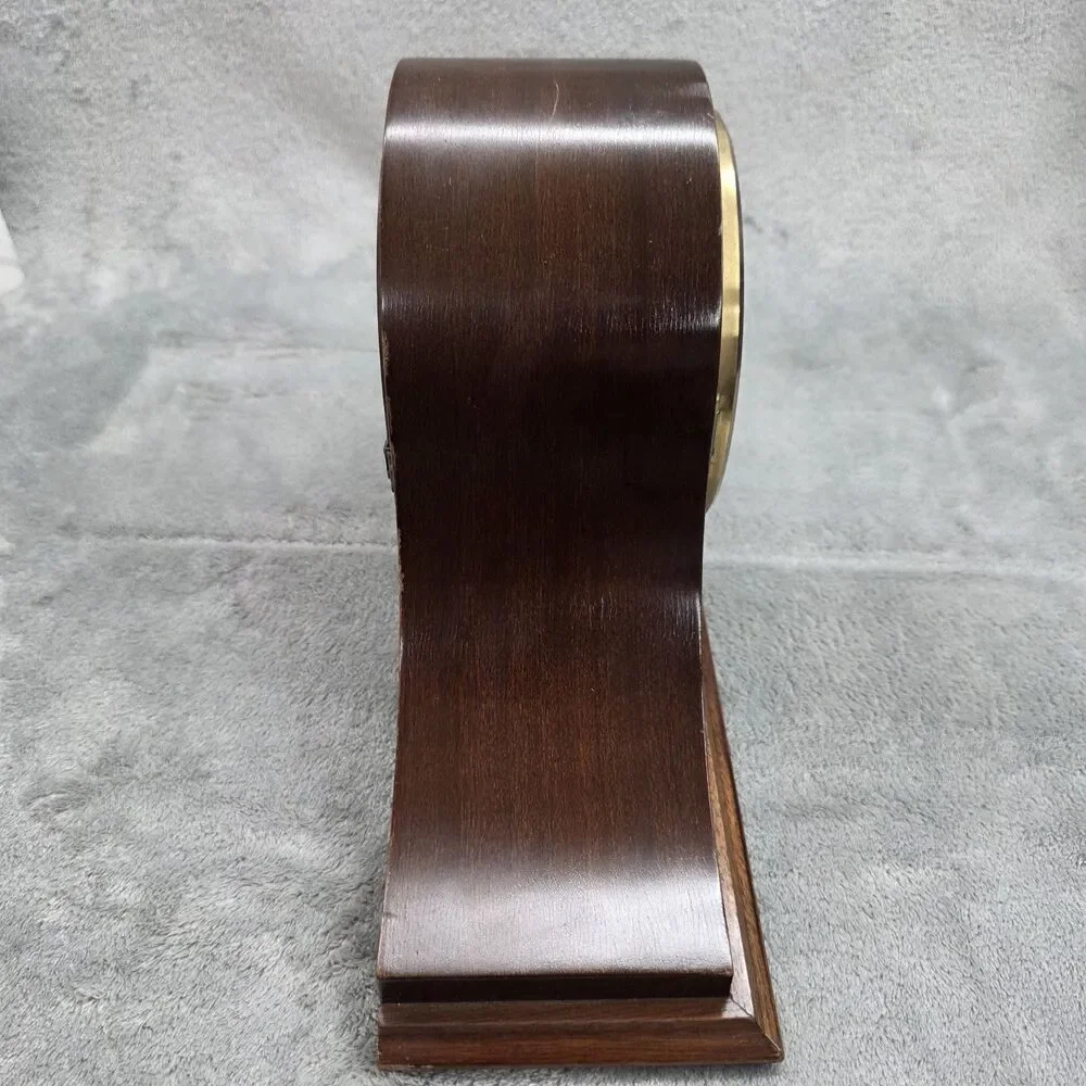 VRG Seth Thomas Mantel Clock WOODBURY 1302A Mahogany UNTESTED